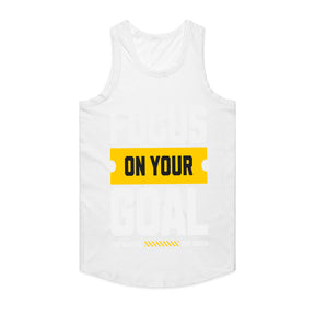 "Focus on Your Goal" Motivational Gym T-Shirt – Stay Aligned, Stay Driven
