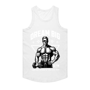 Dream Big – Bodybuilding & Fitness Motivational Black T-Shirt