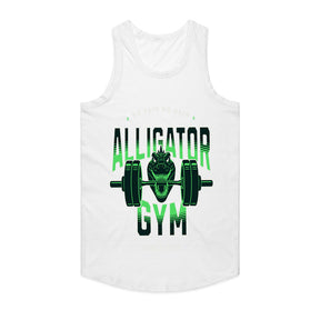 "Alligator Gym – No Pain No Gain" Hardcore Workout T-Shirt – Strength & Determination