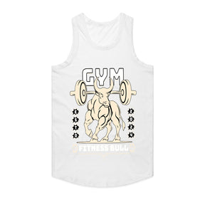 "Fitness Bull" Powerlifting Gym T-Shirt – Strength, Power & Determination