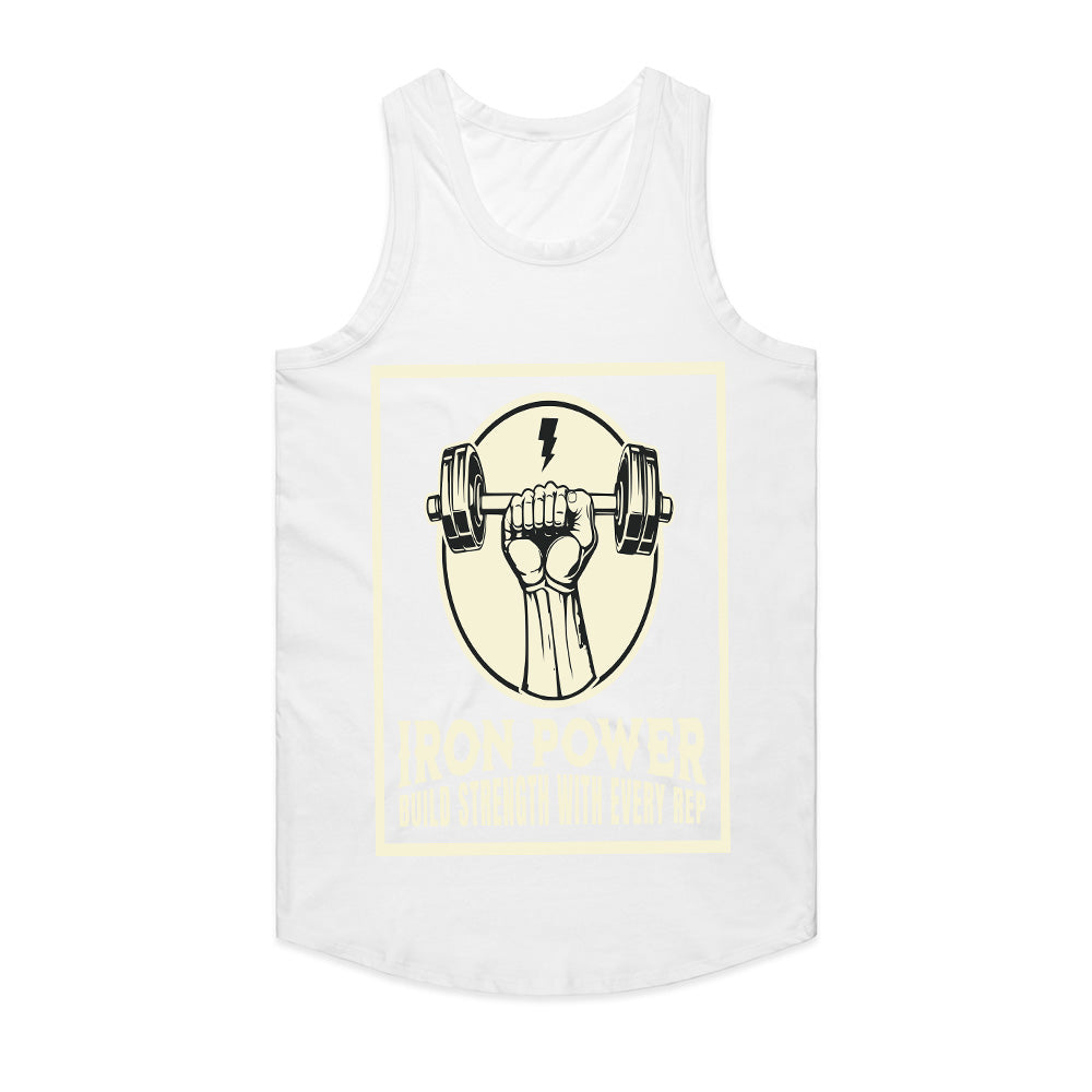 "Iron Power" Strength Training Gym T-Shirt – Build Strength with Every Rep