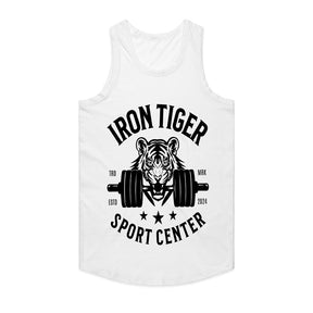 "Iron Tiger Sport Center" Gym T-Shirt – Stealth Black Power & Strength