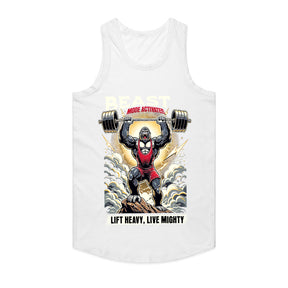 "Beast Mode Activated" Gorilla Powerlifting Gym T-Shirt – Lift Heavy, Live Mighty