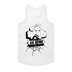 "Go Hard or Go Home" Gym Motivation T-Shirt – Bold Workout Tee