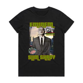 Eminem Slim Shady GTA-Inspired Graphic Black T-Shirt