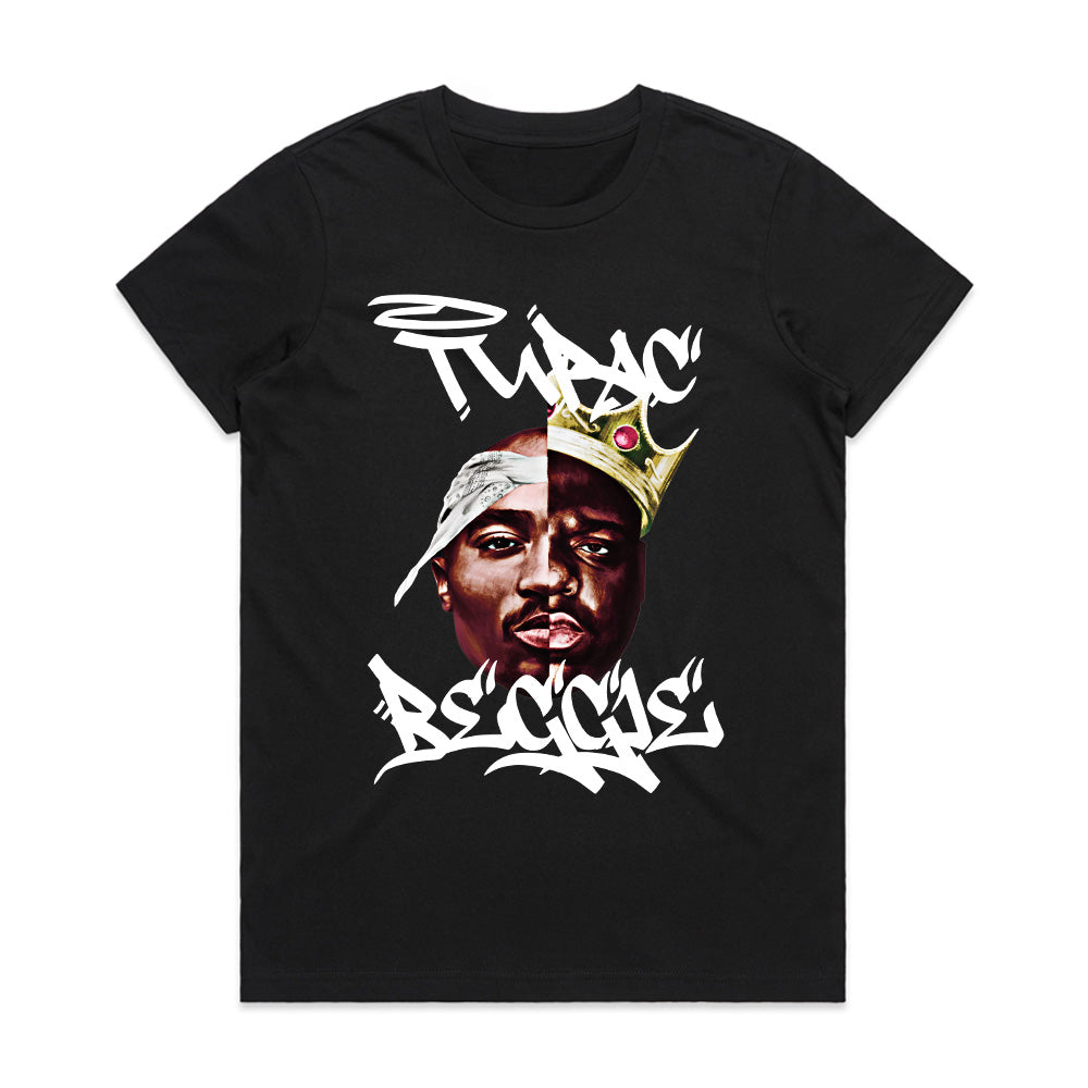 Tupac & Biggie "Legends Never Die" Tribute T-Shirt – Iconic Hip-Hop Streetwear