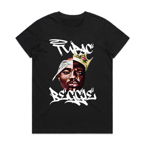 Tupac & Biggie "Legends Never Die" Tribute T-Shirt – Iconic Hip-Hop Streetwear