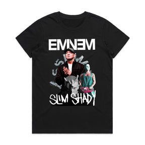 Eminem "Slim Shady" Throwback T-Shirt – Hardcore Hip-Hop Streetwear