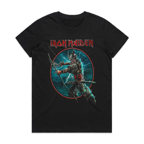 Iron Maiden Samurai Eddie T-Shirt – "Senjutsu" Warrior Design