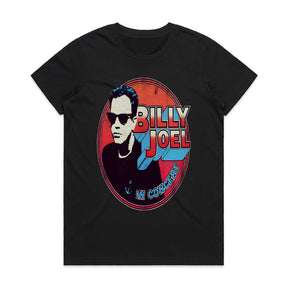 Billy Joel "In Concert" Retro 80s Style T-Shirt – Vintage Rock Tour Tee