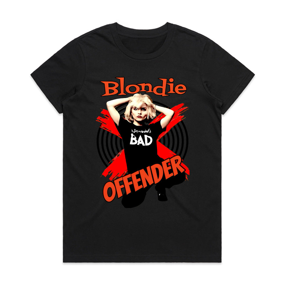 Blondie "Offender" Punk Rock T-Shirt – Debbie Harry Rebel Tee