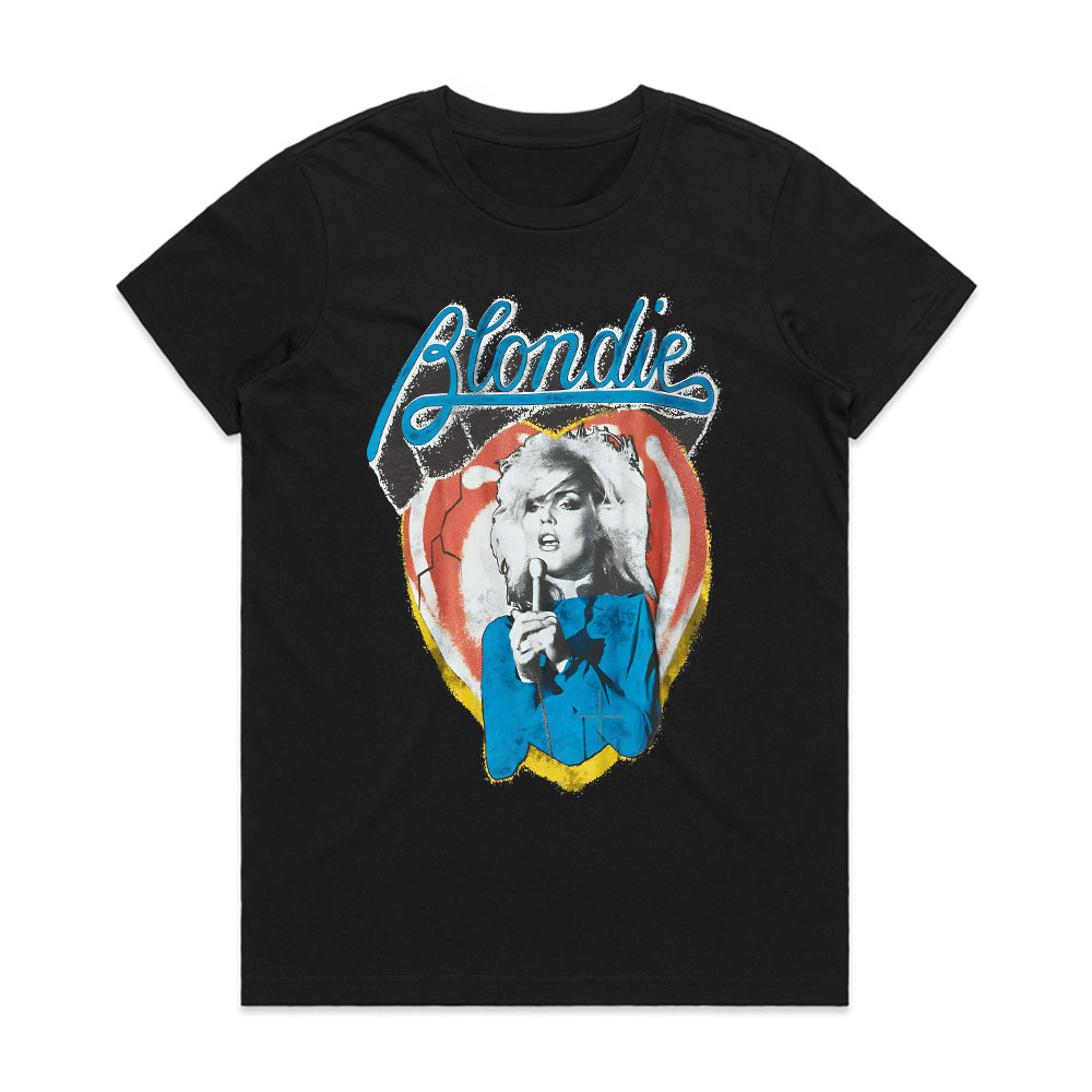 Blondie Vintage Rock T-Shirt – Debbie Harry Retro Graphic Tee