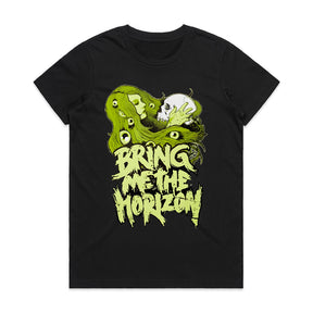 Bring Me The Horizon Gothic Horror T-Shirt – Dark Romance & Metalcore Aesthetic