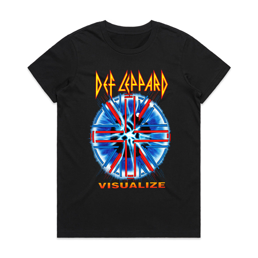 Def Leppard "Visualize" T-Shirt – Classic Rock Band Merch