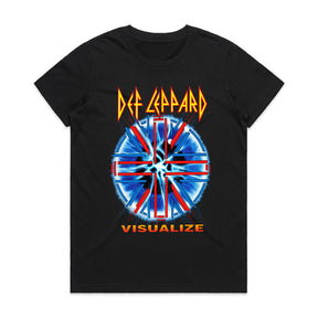 Def Leppard "Visualize" T-Shirt – Classic Rock Band Merch