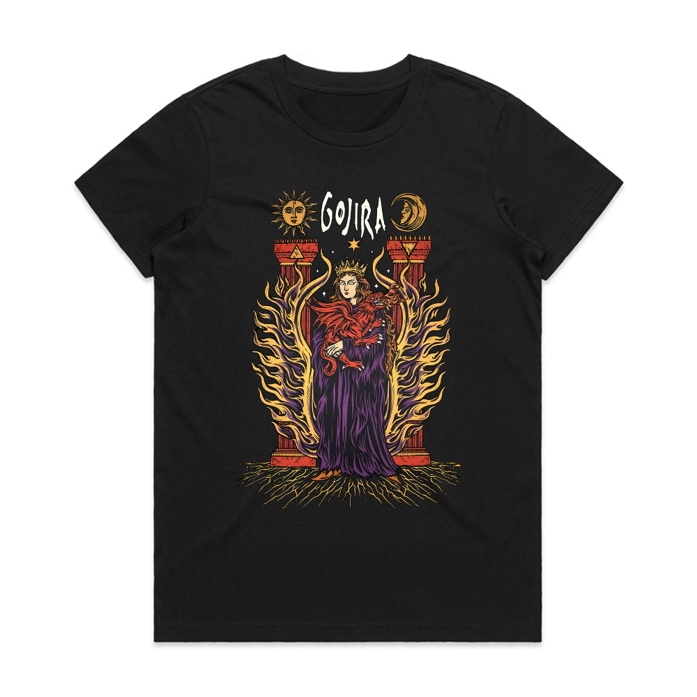 Gojira "Mystic Queen of Flames" Metal T-Shirt