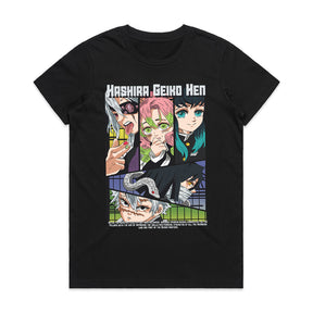 Demon Slayer: Hashira Training Arc T-Shirt – Elite Hashira Anime Graphic Tee