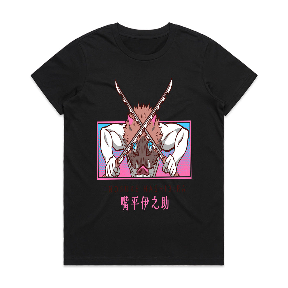 Inosuke Hashibira Samurai Spirit T-Shirt – Demon Slayer Inspired