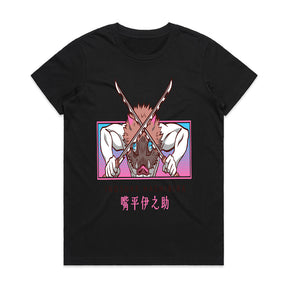 Inosuke Hashibira Samurai Spirit T-Shirt – Demon Slayer Inspired