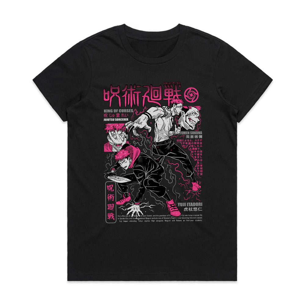 Yuji Itadori & Sukuna – Cursed Energy Awakening T-Shirt