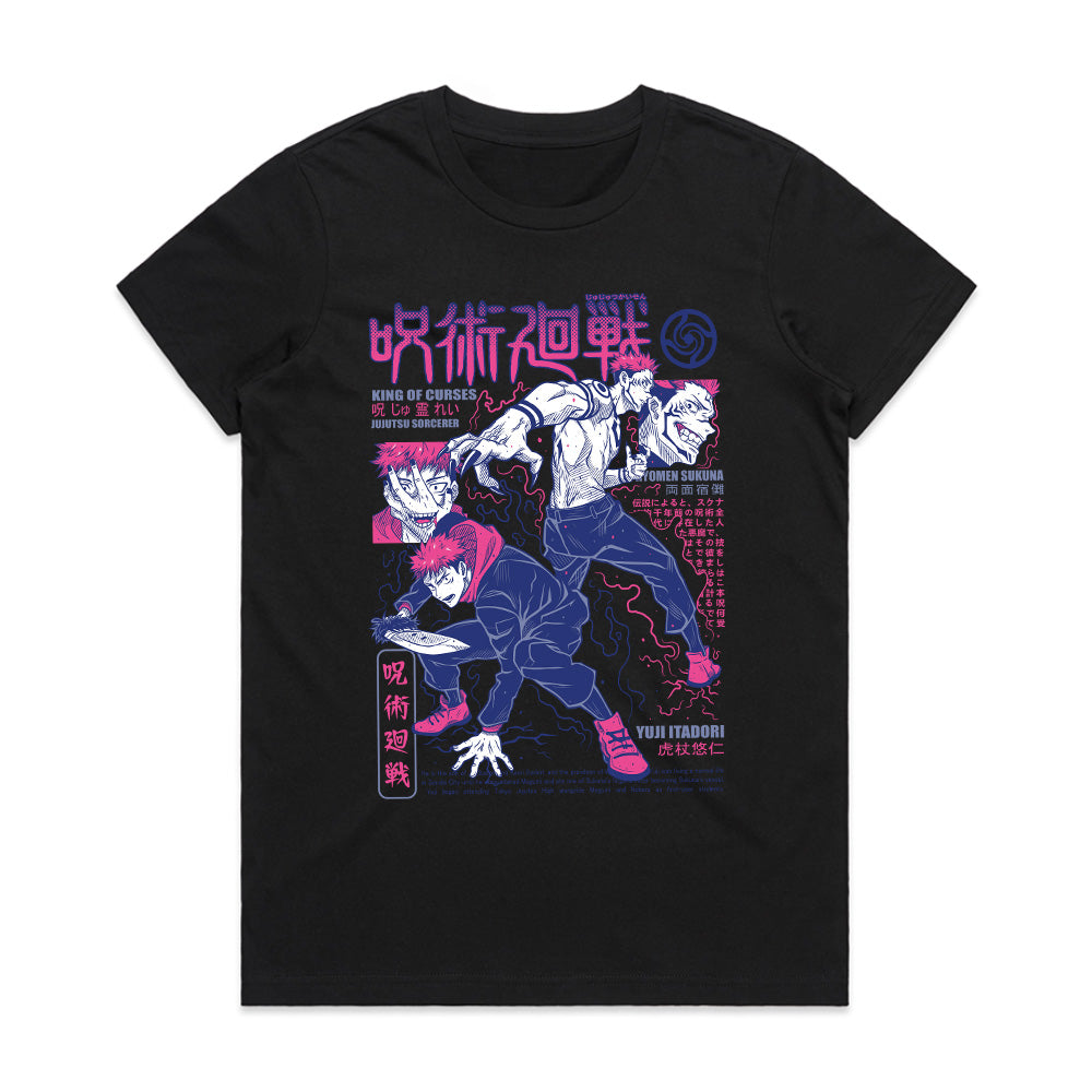 Yuji Itadori & Sukuna – King of Curses Jujutsu Kaisen T-Shirt