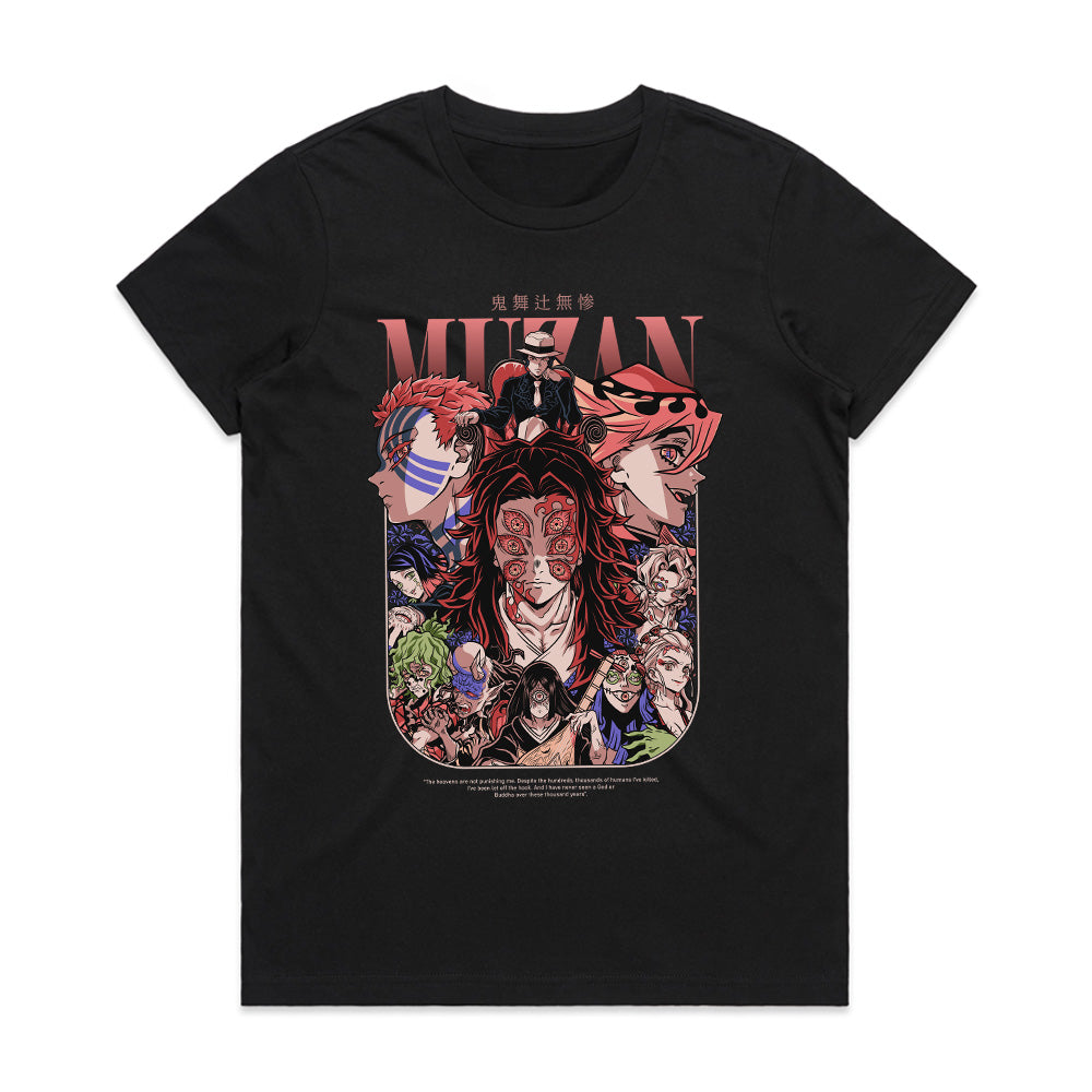Muzan & Upper Moons T-Shirt – Ultimate Demon Slayer Villains Tribute