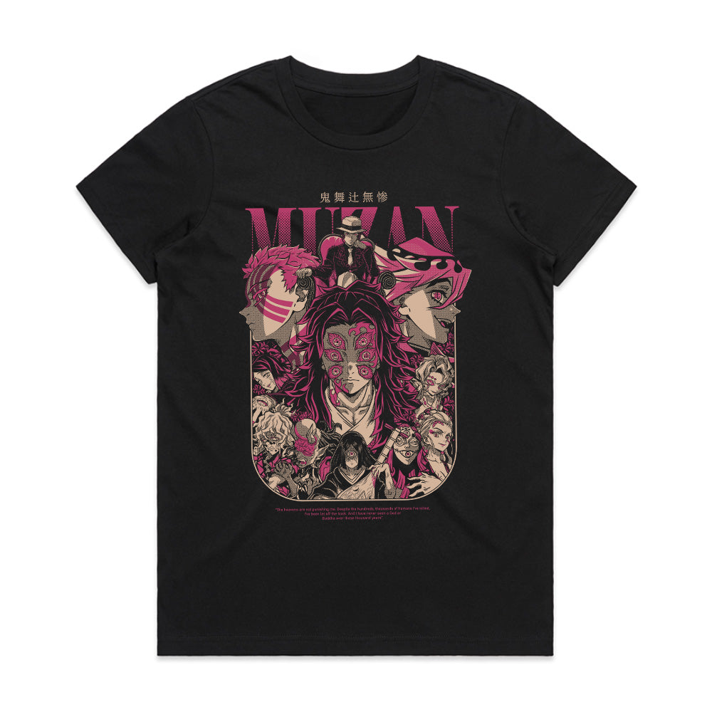 Muzan & Upper Moons T-Shirt – Dark Demon Slayer Villains Streetwear