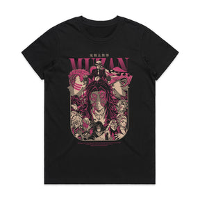 Muzan & Upper Moons T-Shirt – Dark Demon Slayer Villains Streetwear