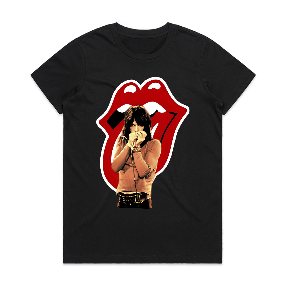 Rolling Stones Mick Jagger "Tongue & Lips" Vintage Rock T-Shirt