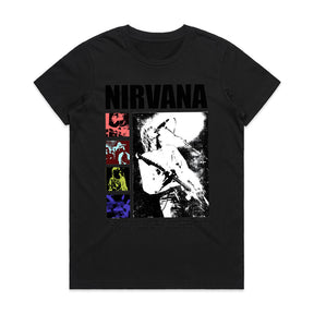 Nirvana Live Performance T-Shirt – Grunge Rock Tribute