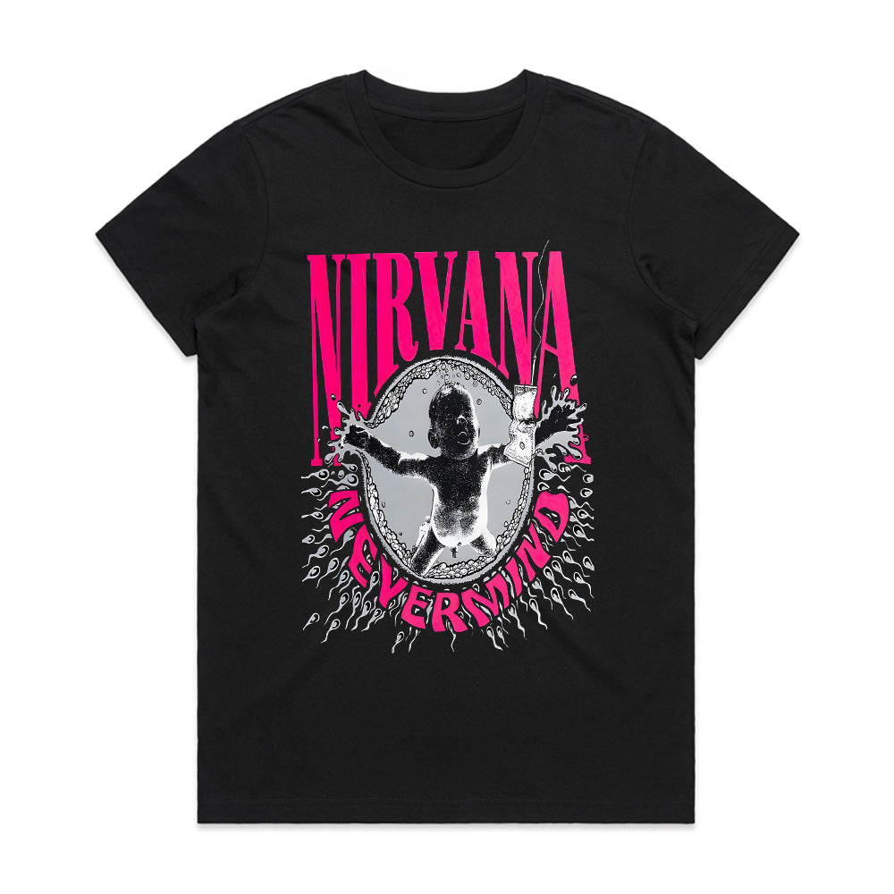 Nirvana "Nevermind" Alternative Artwork T-Shirt – Classic Grunge Tribute