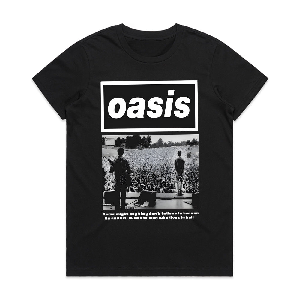 Oasis Knebworth 1996 Concert T-Shirt – Legendary Britpop Performance