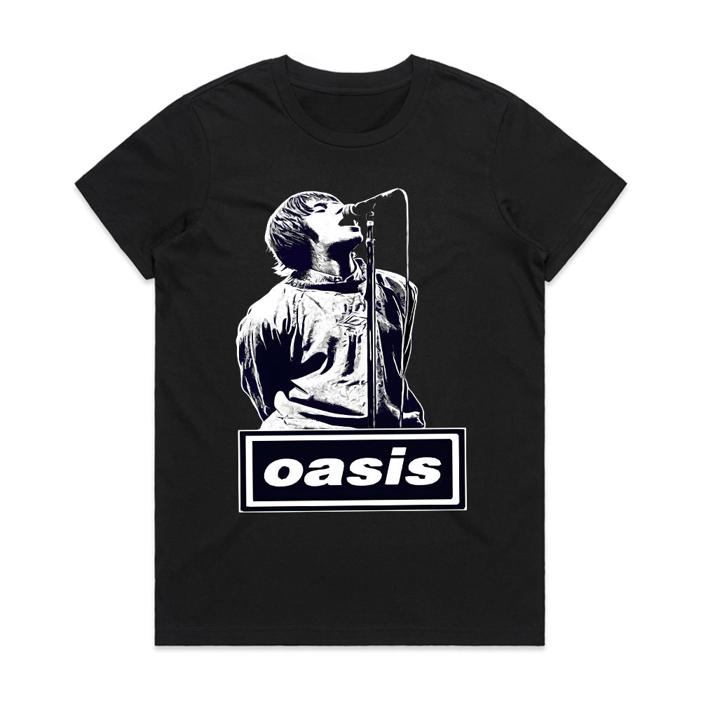 Oasis Liam Gallagher Live Performance T-Shirt