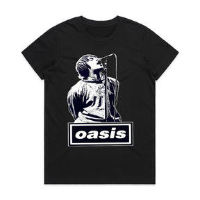 Oasis Liam Gallagher Live Performance T-Shirt