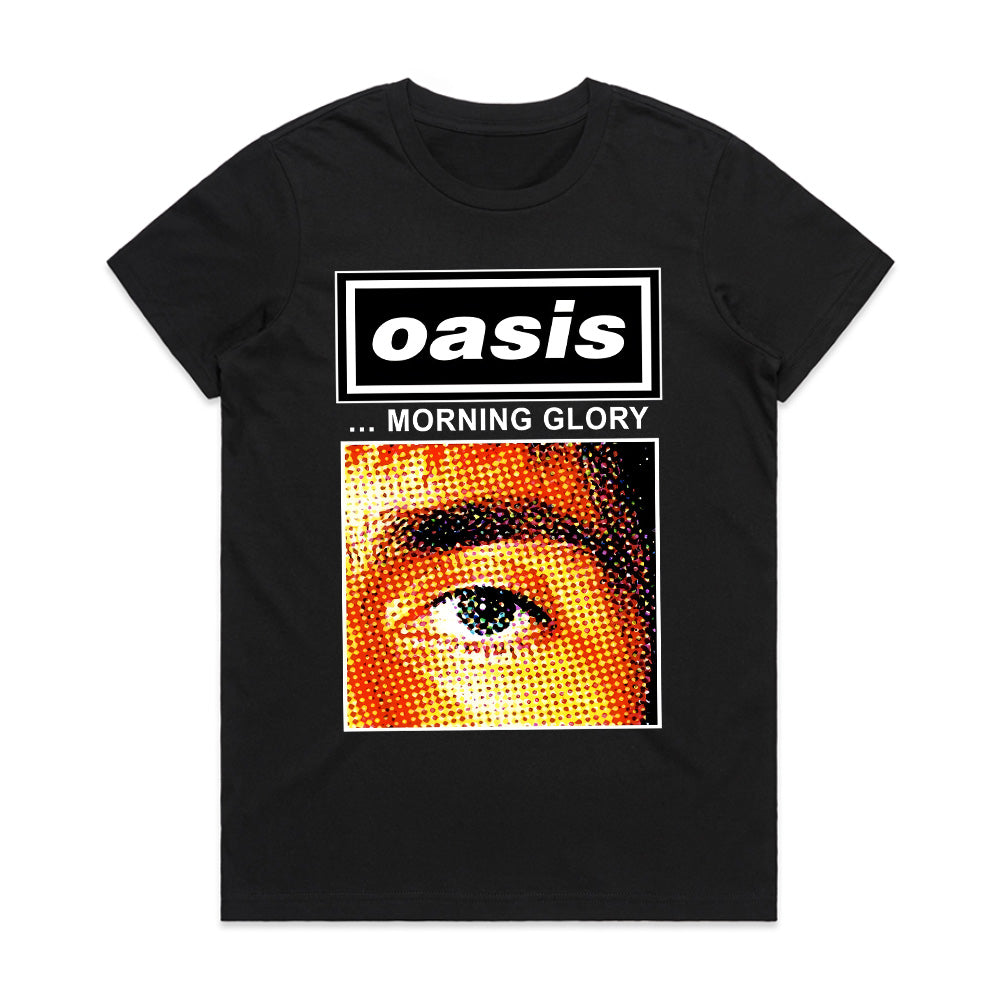 Oasis "Morning Glory" Pop Art T-Shirt – Britpop Classic Tribute