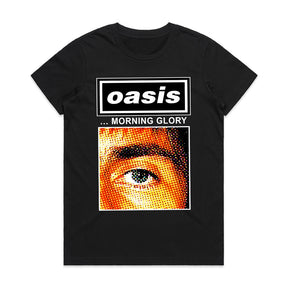 Oasis "Morning Glory" Pop Art T-Shirt – Britpop Classic Tribute