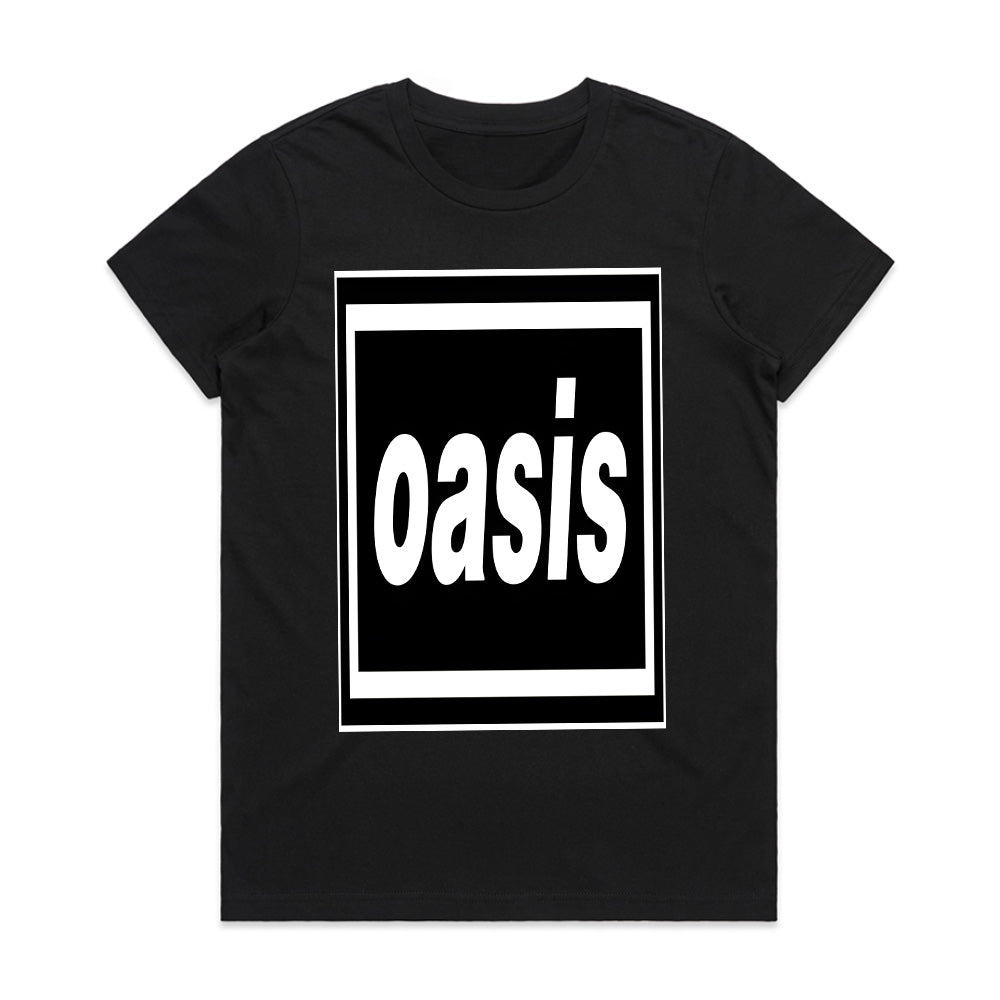 Oasis Classic Logo T-Shirt – Britpop Icon Essential