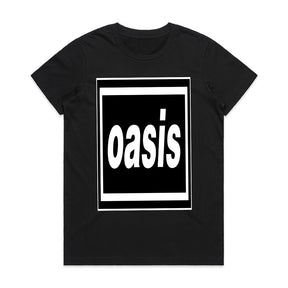 Oasis Classic Logo T-Shirt – Britpop Icon Essential