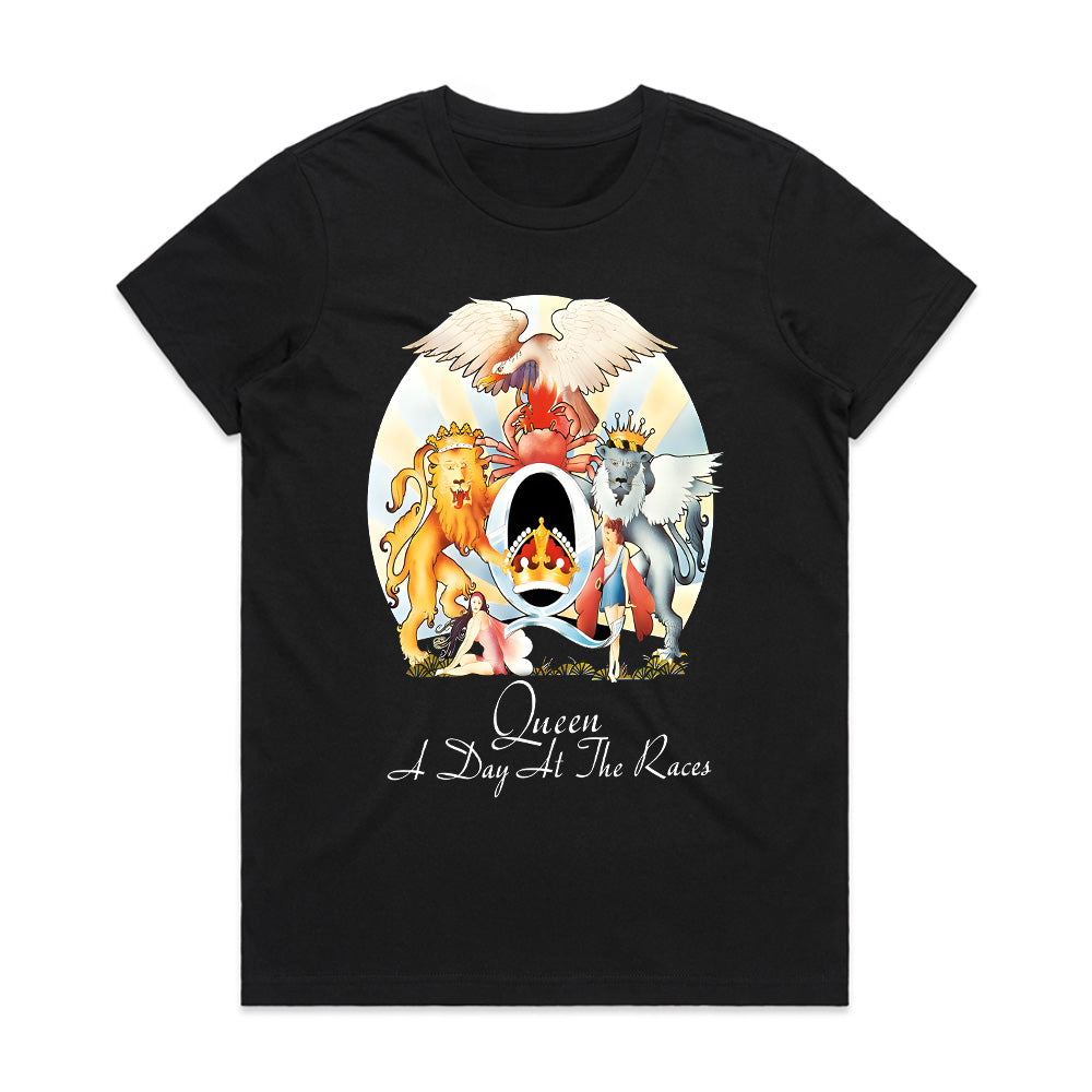 Queen "A Day at the Races" T-Shirt – Classic Album Artwork Tribute