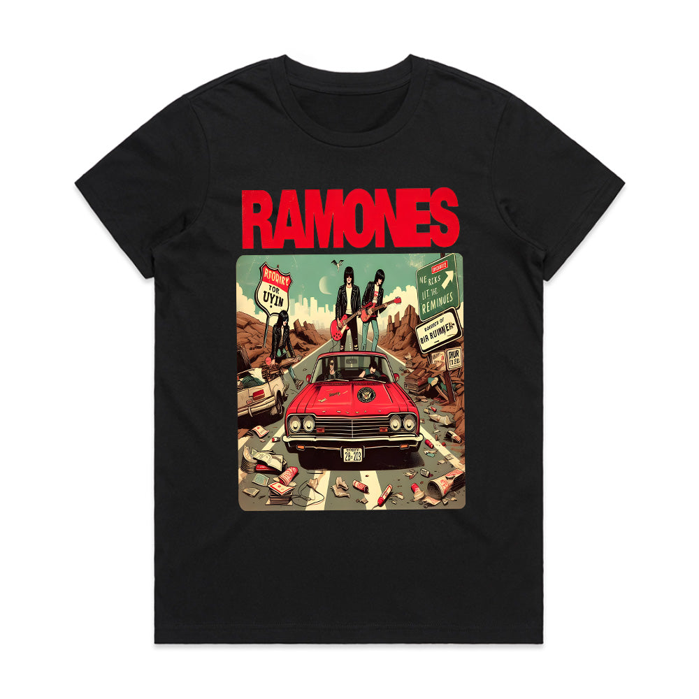 Ramones Vintage Rock Band T-Shirt – Retro Punk Rock Graphic Tee