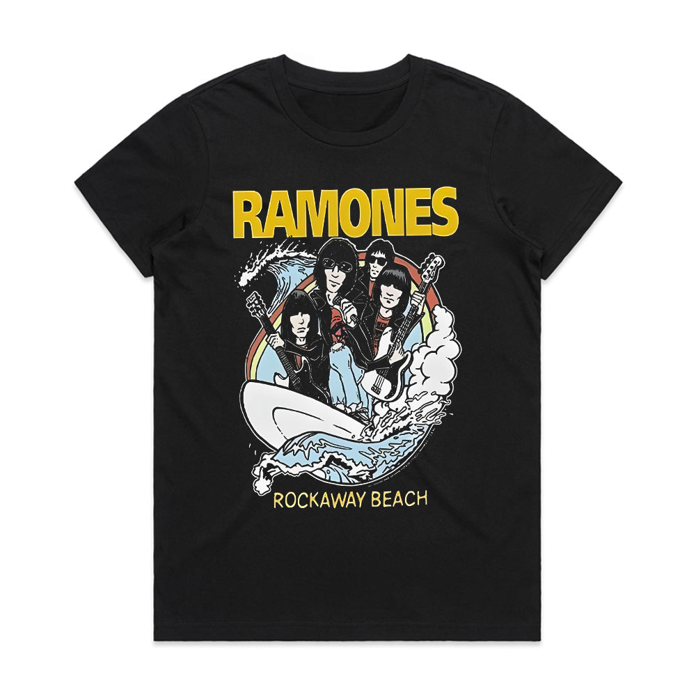 Ramones "Rockaway Beach" Surfing T-Shirt