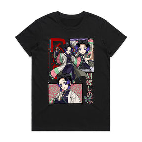 Shinobu Kocho Manga Panel T-Shirt – Insect Pillar Demon Slayer Tribute