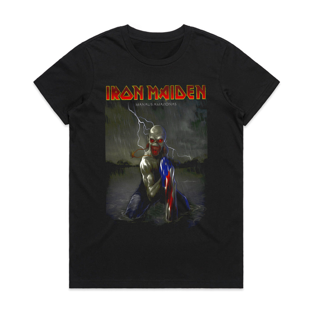 Iron Maiden "Eddie in the Amazon" Manaus Special Edition T-Shirt