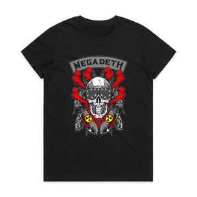 "Megadeth" – Vic Rattlehead Nuclear Warfare Design T-Shirt