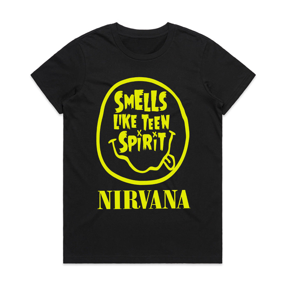 "Nirvana - Smells Like Teen Spirit" Grunge Rock T-Shirt