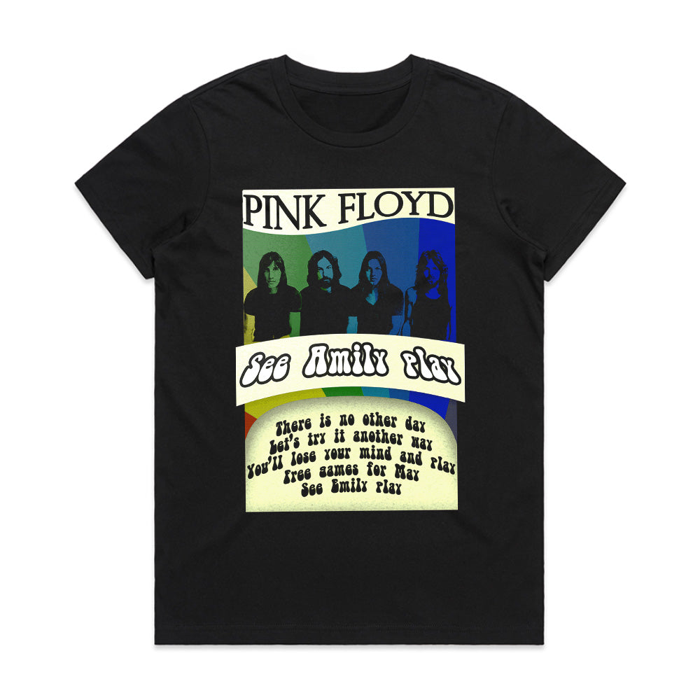 "Pink Floyd - See Emily Play" Psychedelic Rock T-Shirt