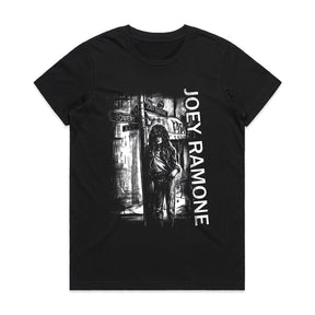 "Joey Ramone - Bowery Street Tribute" Punk Rock T-Shirt