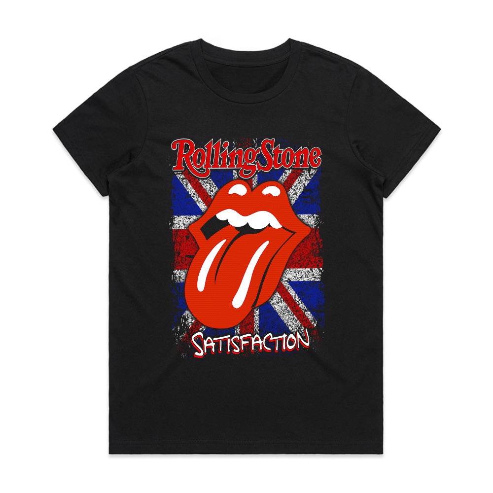 "Satisfaction & Rock" Rolling Stones Tribute T-Shirt