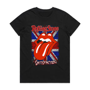 "Satisfaction & Rock" Rolling Stones Tribute T-Shirt