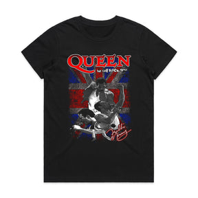 Queen "We Will Rock You" Freddie Mercury Tribute T-Shirt